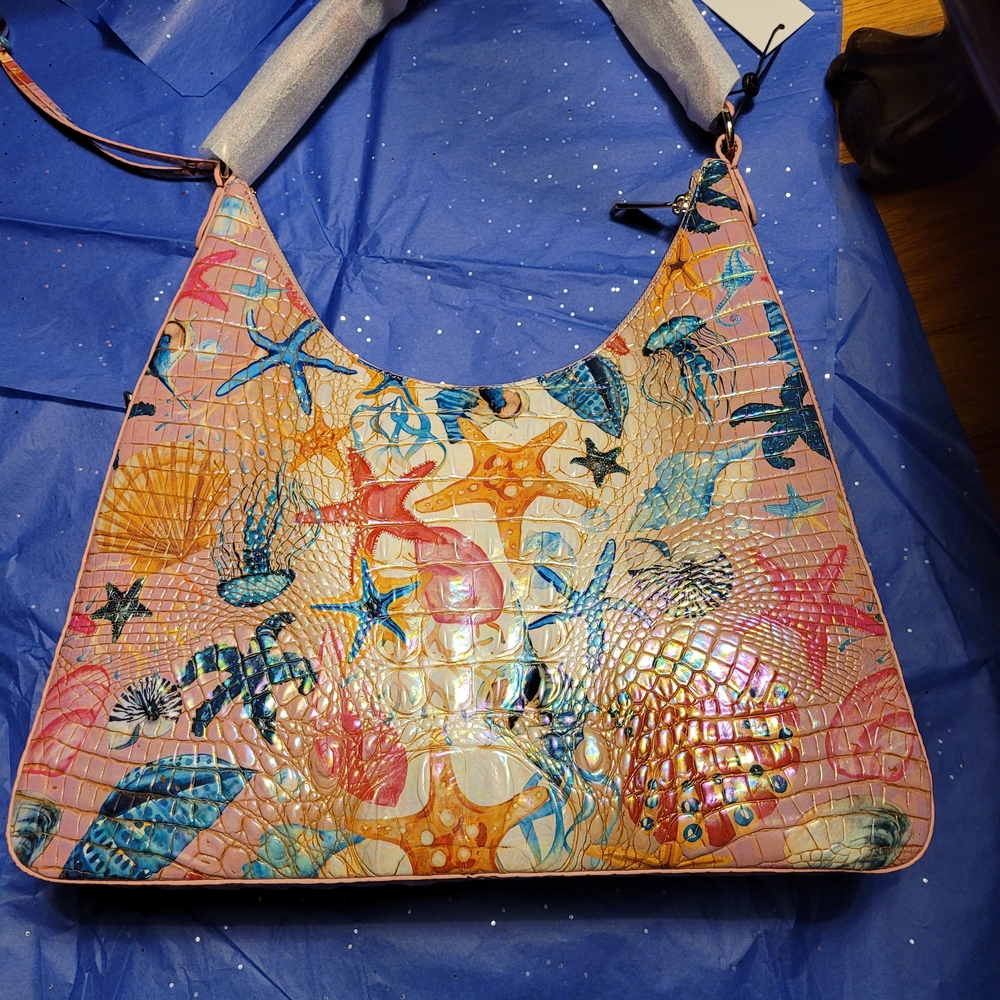 Brahmin Tabitha Starlight Ombre Melbourne Nwt - Picture 9 of 15